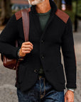 Helvano | Strukturierte Strickjacke für Herren