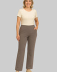 Helvano | Damen Stretch-Hose mit elastischem Bund
