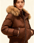 Helvano | Gesteppte Winterjacke mit Kapuze für Damen