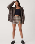 Helvano | Oversized Lederjacke für Damen