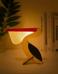 Helvano | Tierlampe aus Holz für den Tisch