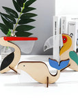 Helvano | Tierlampe aus Holz für den Tisch