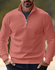 Helvano | Strick-Troyer mit Half-Zip für Herren