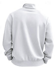 Helvano | Troyer-Sweatshirt mit Viertel-Zip für Herren