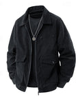 Helvano | Herrenjacke mit Rippkragen