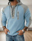 Helvano | Hoodie mit Schnürung für Herren