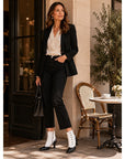 Helvano | Vintage Stiefeletten mit Knöpfen für Damen