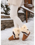 Helvano | Damen-Winterstiefel mit Plüschbesatz