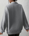 Helvano | Lockerer Half-Zip-Pullover für Damen