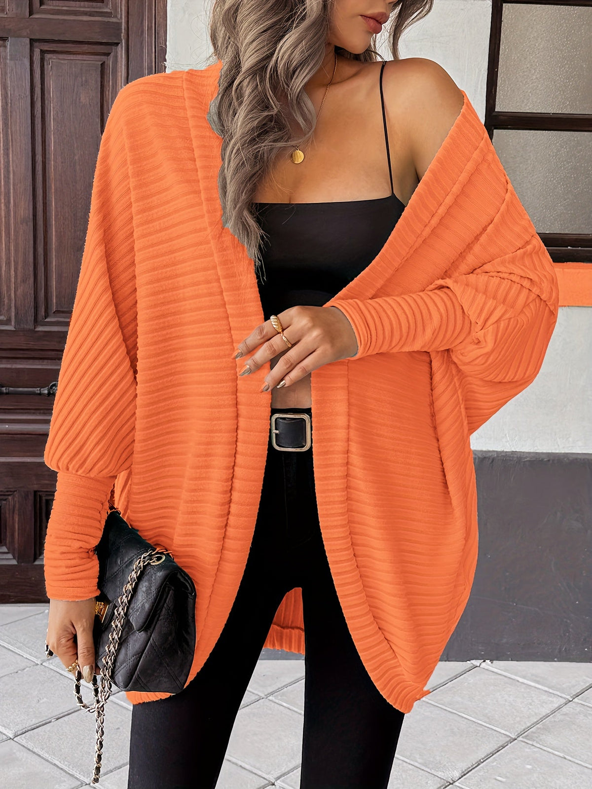 Helvano | Offener Strickcardigan für Damen