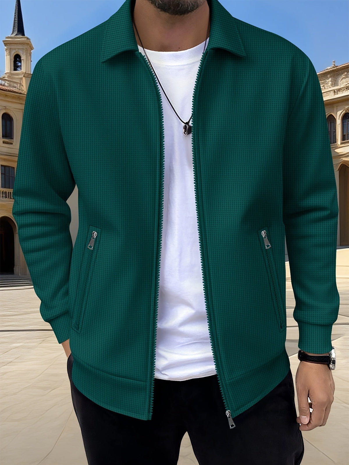 Helvano | Herrenjacke mit Reissverschluss