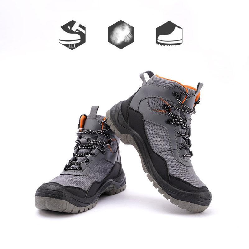 Helvano | Atmungsaktive Sicherheitsschuhe High-Top für Herren