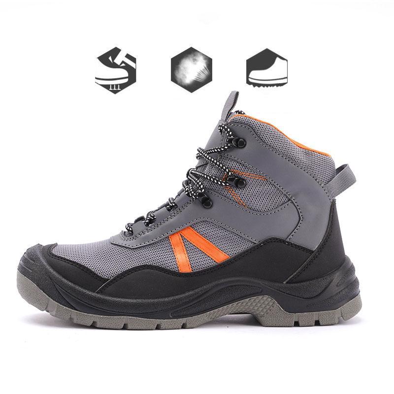 Helvano | Atmungsaktive Sicherheitsschuhe High-Top für Herren