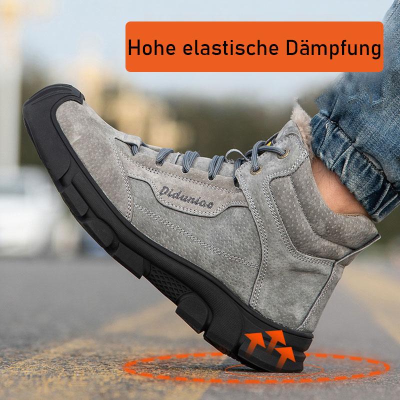 Helvano | Sicherheitsschuhe für Herren mit Warmfutter in Grau