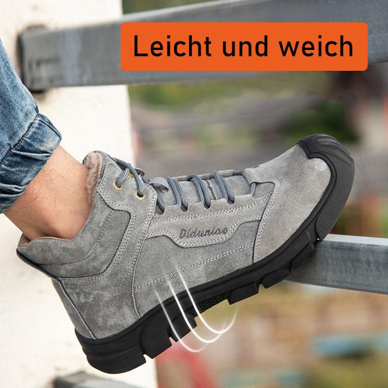 Helvano | Sicherheitsschuhe für Herren mit Warmfutter in Grau