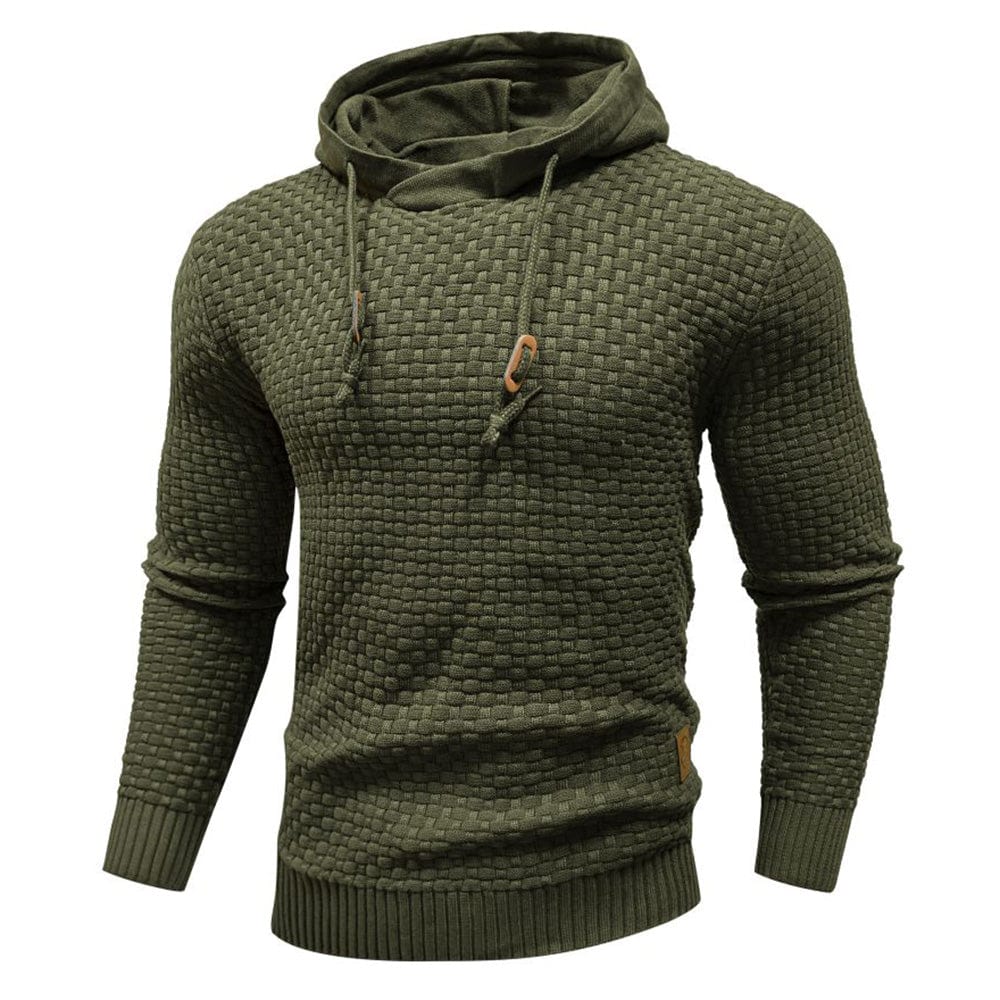 Helvano | Klassischer Woll-Hoodie für Herren