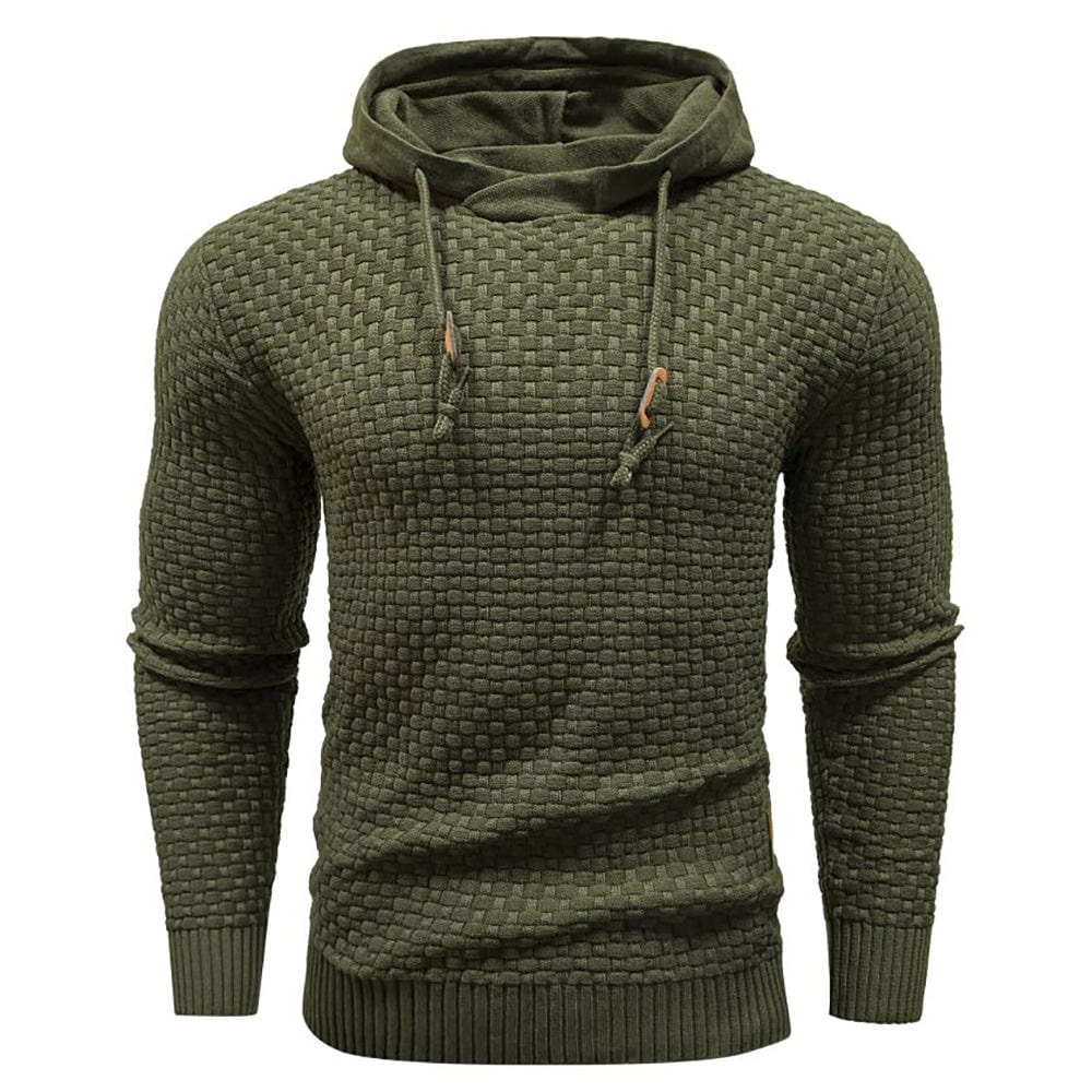 Helvano | Klassischer Woll-Hoodie für Herren