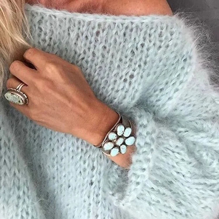 Helvano | Mohair-Strickpullover für Damen