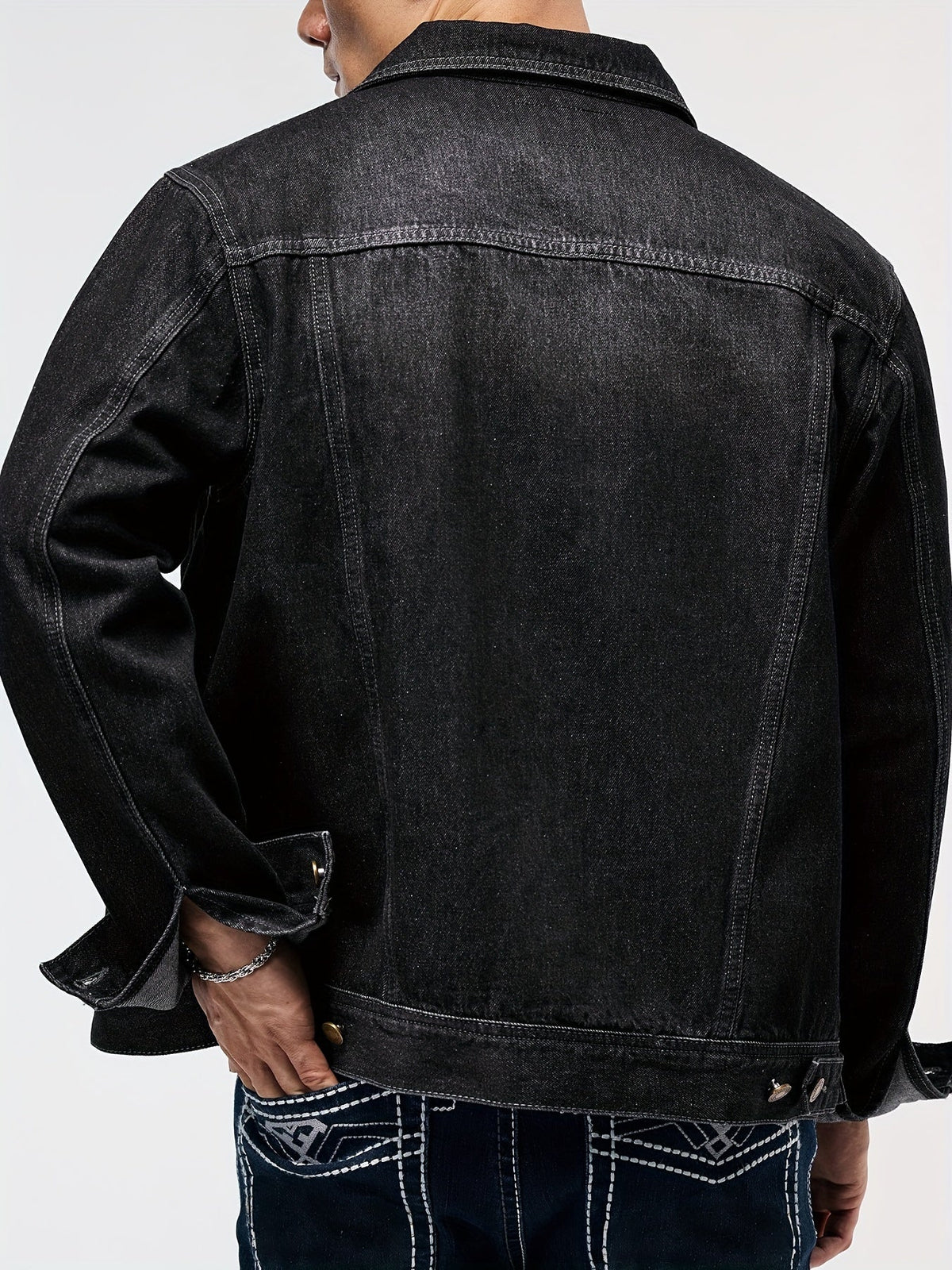 Helvano | Denim-Arbeitsjacke für Herren