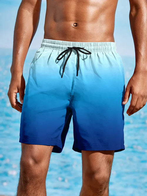 Helvano | Strandshorts mit Farbverlauf für Herren