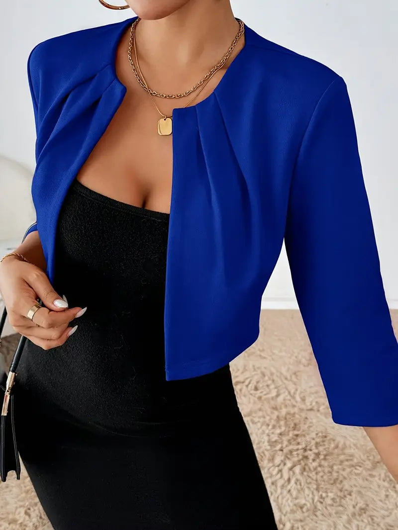 Helvano | Kurzer Blazer für Damen in Weiss