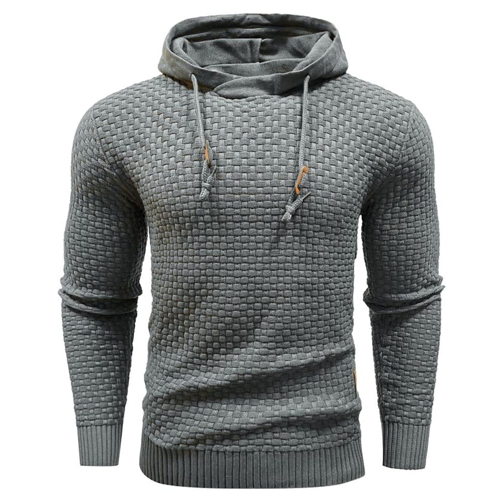 Helvano | Klassischer Woll-Hoodie für Herren