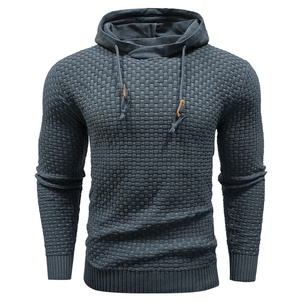 Helvano | Klassischer Woll-Hoodie für Herren