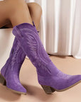 Helvano | Cowboystiefel mit Stickerei für Damen