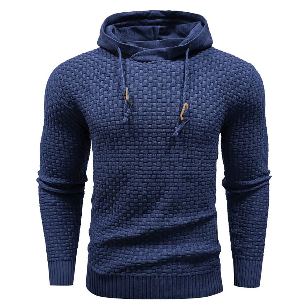 Helvano | Klassischer Woll-Hoodie für Herren
