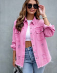 Helvano | Jeansweste für Damen in Rosa