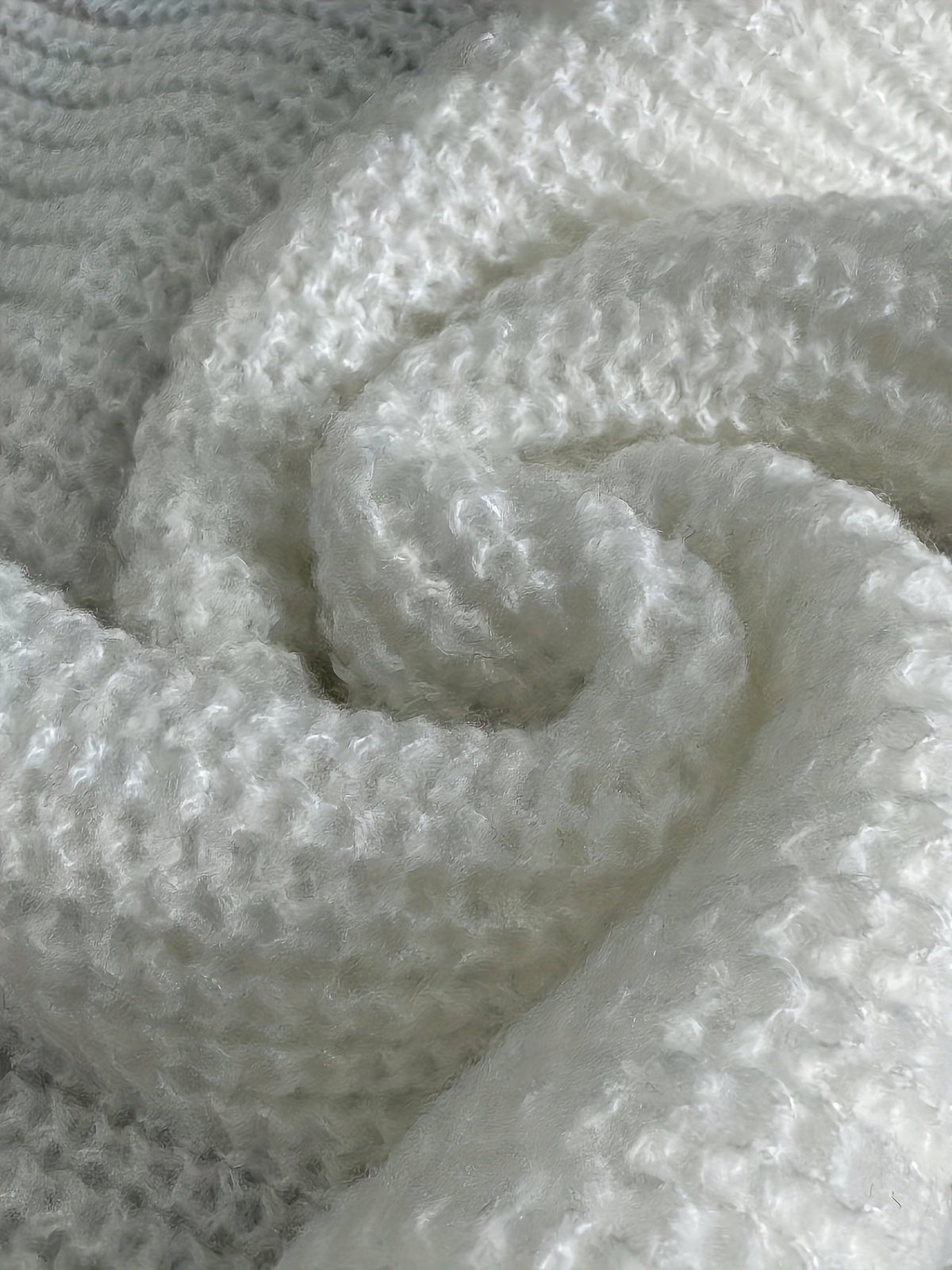 Helvano | Damen Strickpullover mit Wasserfallkragen
