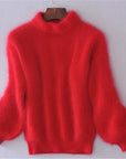 Helvano | Vintage Angora-Pullover für Damen