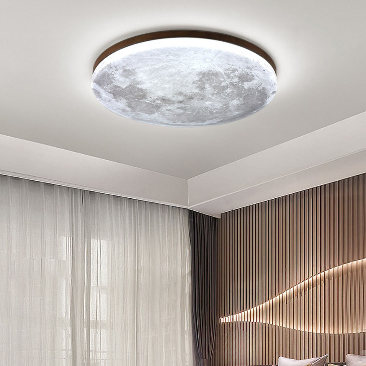 Helvano | Runde LED-Deckenleuchte im Minimalist-Look