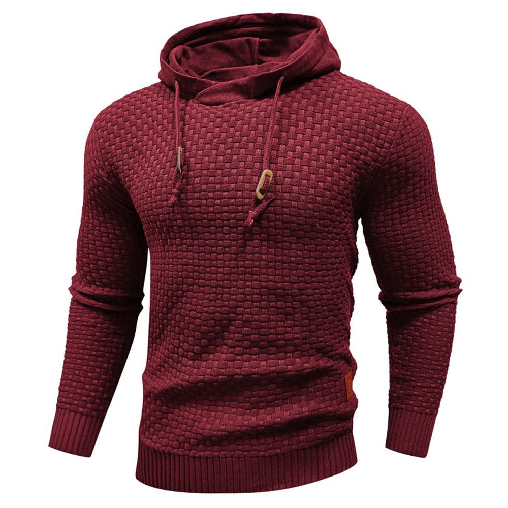 Helvano | Klassischer Woll-Hoodie für Herren