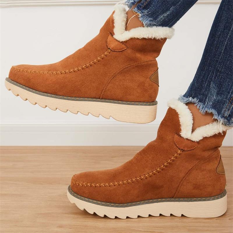 Helvano | Ankle Boots mit Kunstfellfutter für Damen