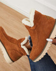 Helvano | Ankle Boots mit Kunstfellfutter für Damen