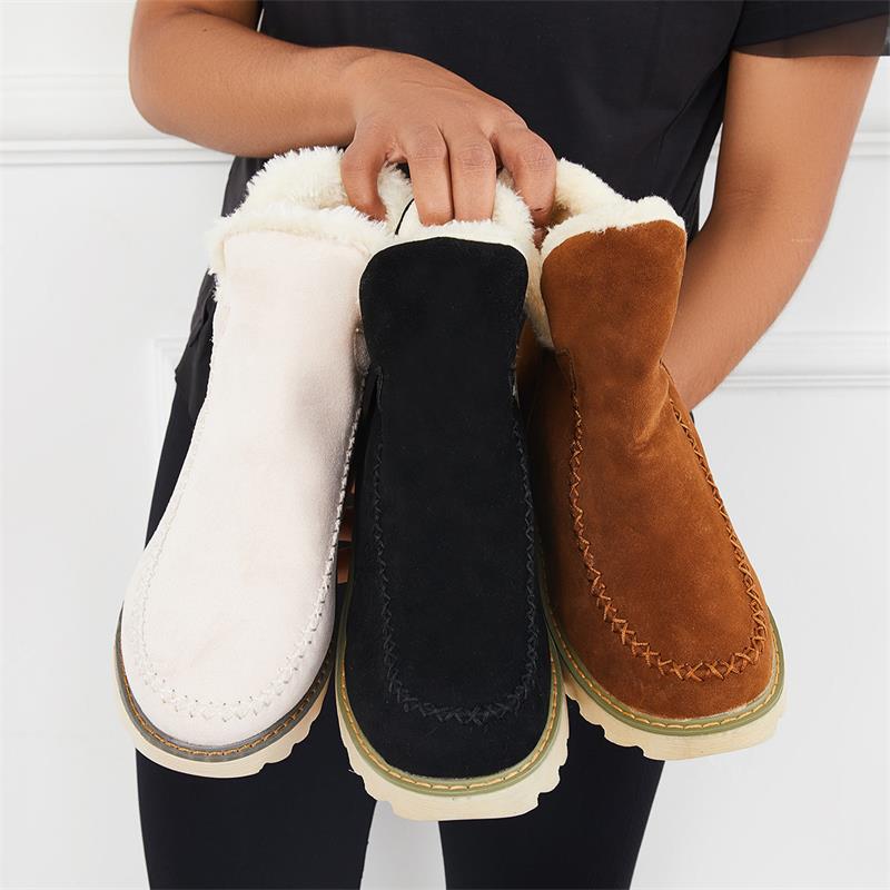 Helvano | Ankle Boots mit Kunstfellfutter für Damen
