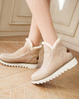 Helvano | Ankle Boots mit Kunstfellfutter für Damen
