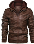 Helvano | Bikerjacke mit Kapuze für Herren