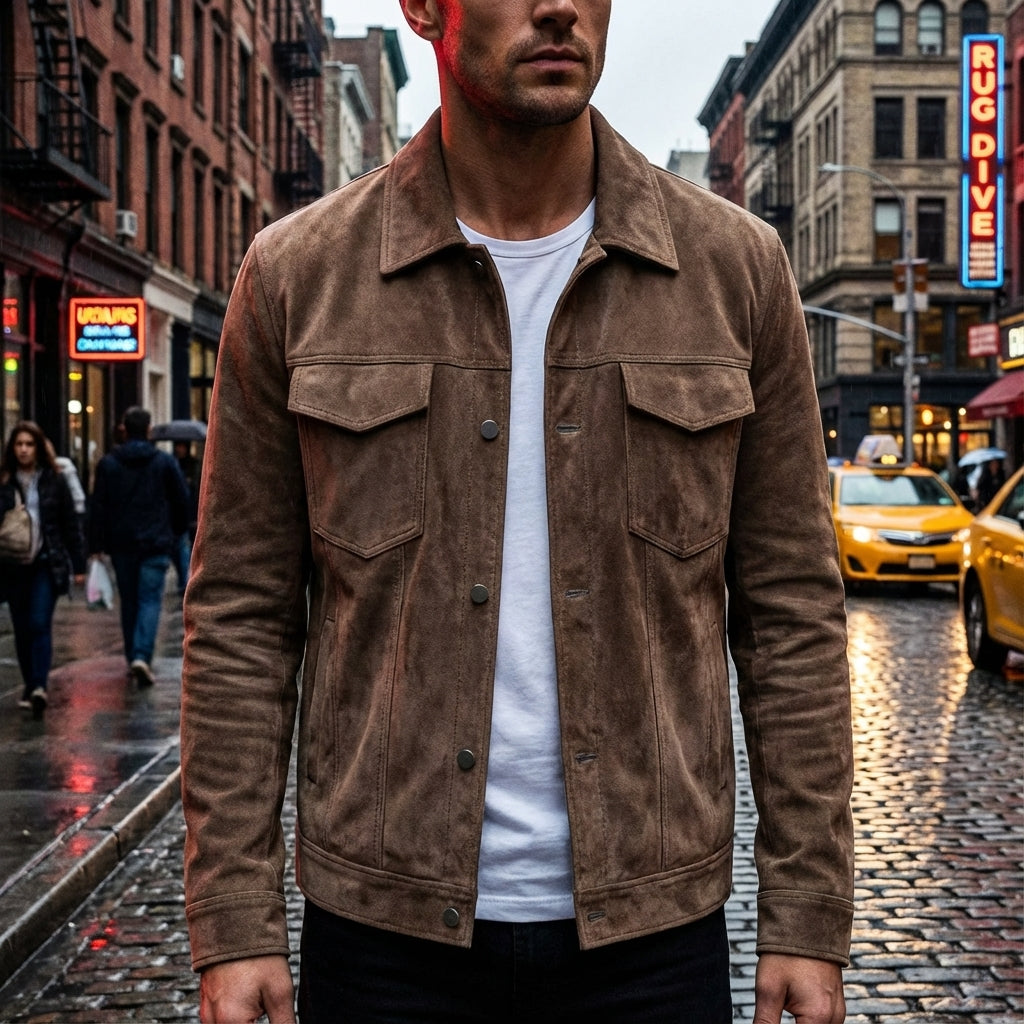 Helvano | Retro Workwear-Jacke für Herren