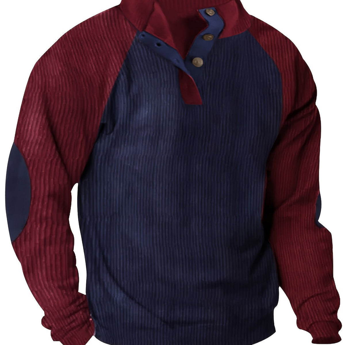 Helvano | Strickpullover mit Kontrasten für Herren