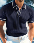 Helvano | Herren T-Shirt mit Struktur
