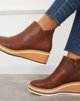 Helvano | Stiefelette mit Seitenreissverschluss für Damen