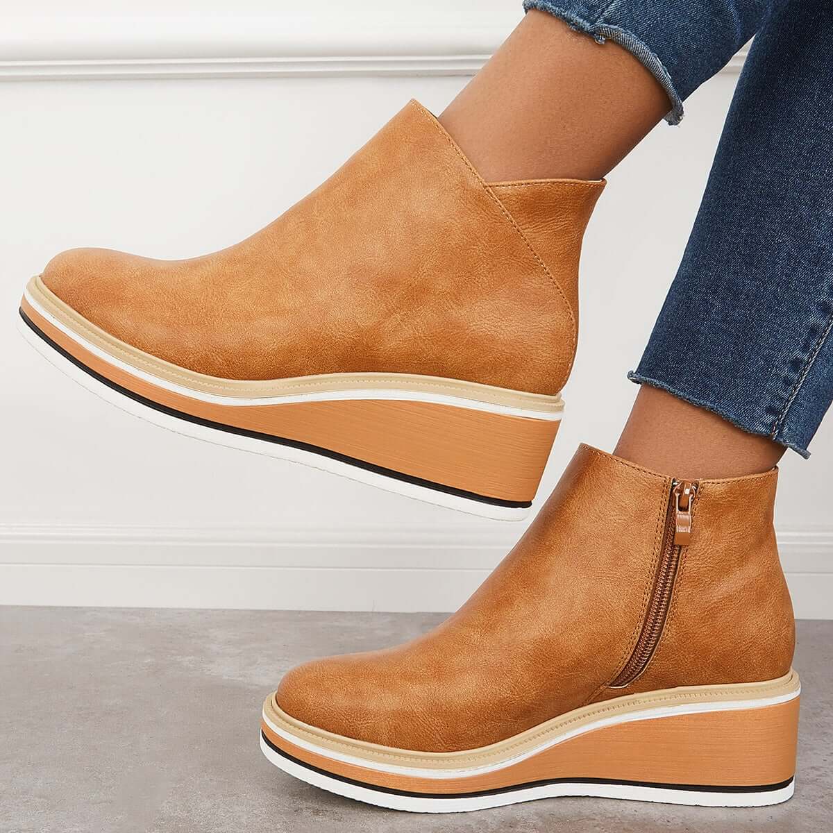 Helvano | Stiefelette mit Seitenreissverschluss für Damen