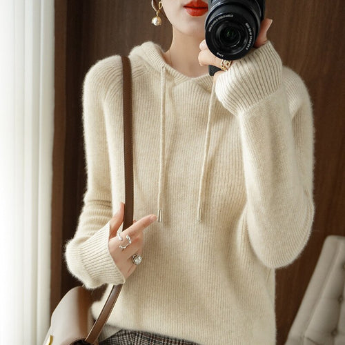 Helvano | Damen Kapuzenpullover Oversize