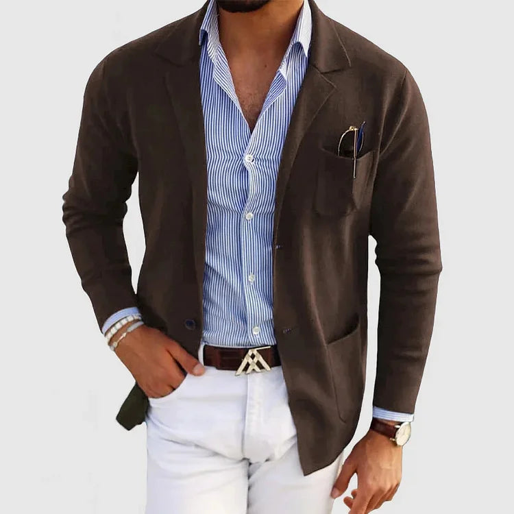 Helvano | Blazer für Herren mit weichem Stoff