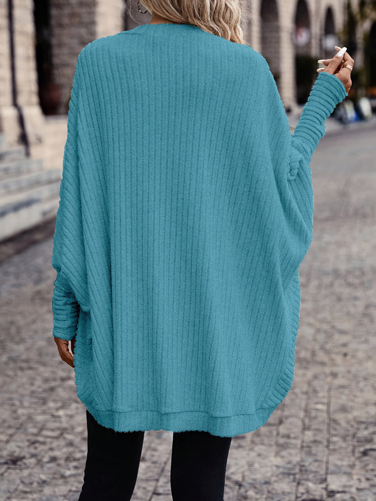 Helvano | Offener Strickcardigan für Damen