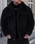 Helvano | Gestreifte Strickjacke für Herren