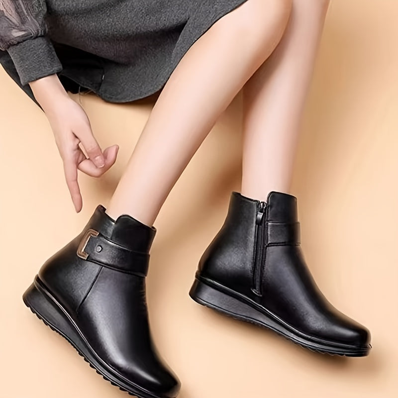 Helvano | Damen-Stiefeletten mit Schnalle