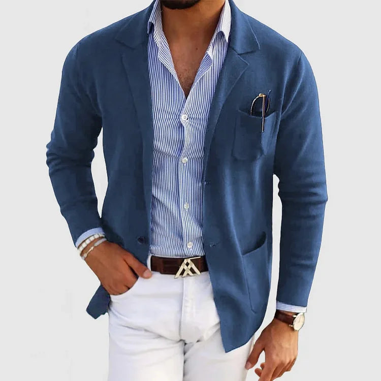 Helvano | Blazer für Herren mit weichem Stoff